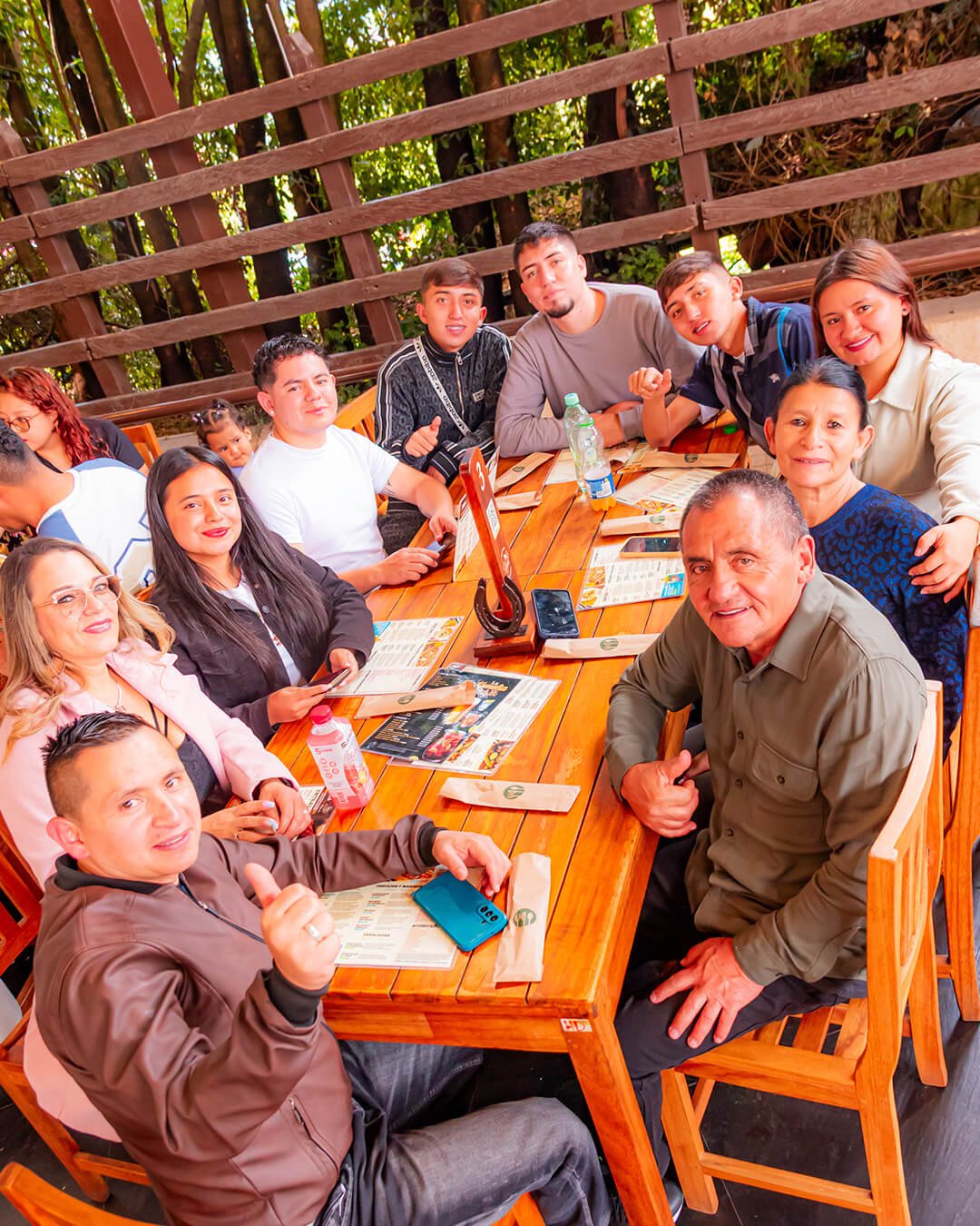 Celebración familiar en Rancho La Kamelia